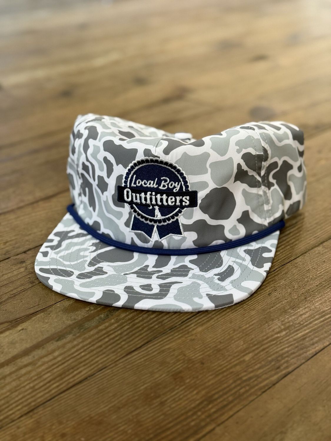 Local Boy Blue Ribbon LP Hat White Localflage