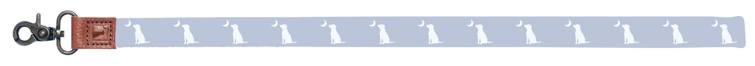 Local Girl Periwinkle Long Lanyard