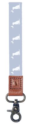 Local Girl Periwinkle Wrist Lanyard