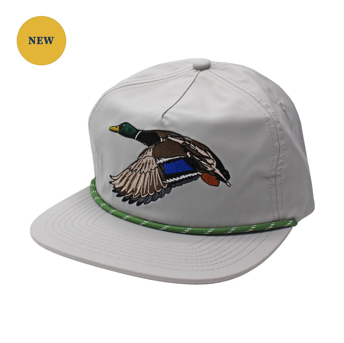 Youth Mr Mallard LP Rope Cool Gray Hat
