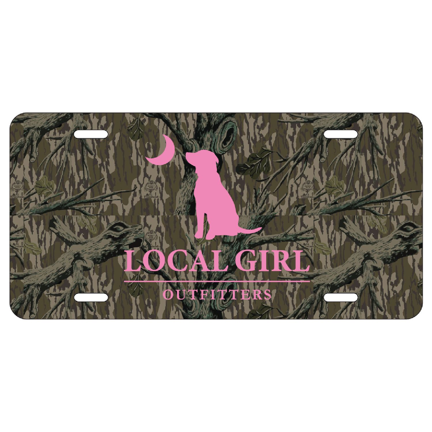 LG Treestand License Plate