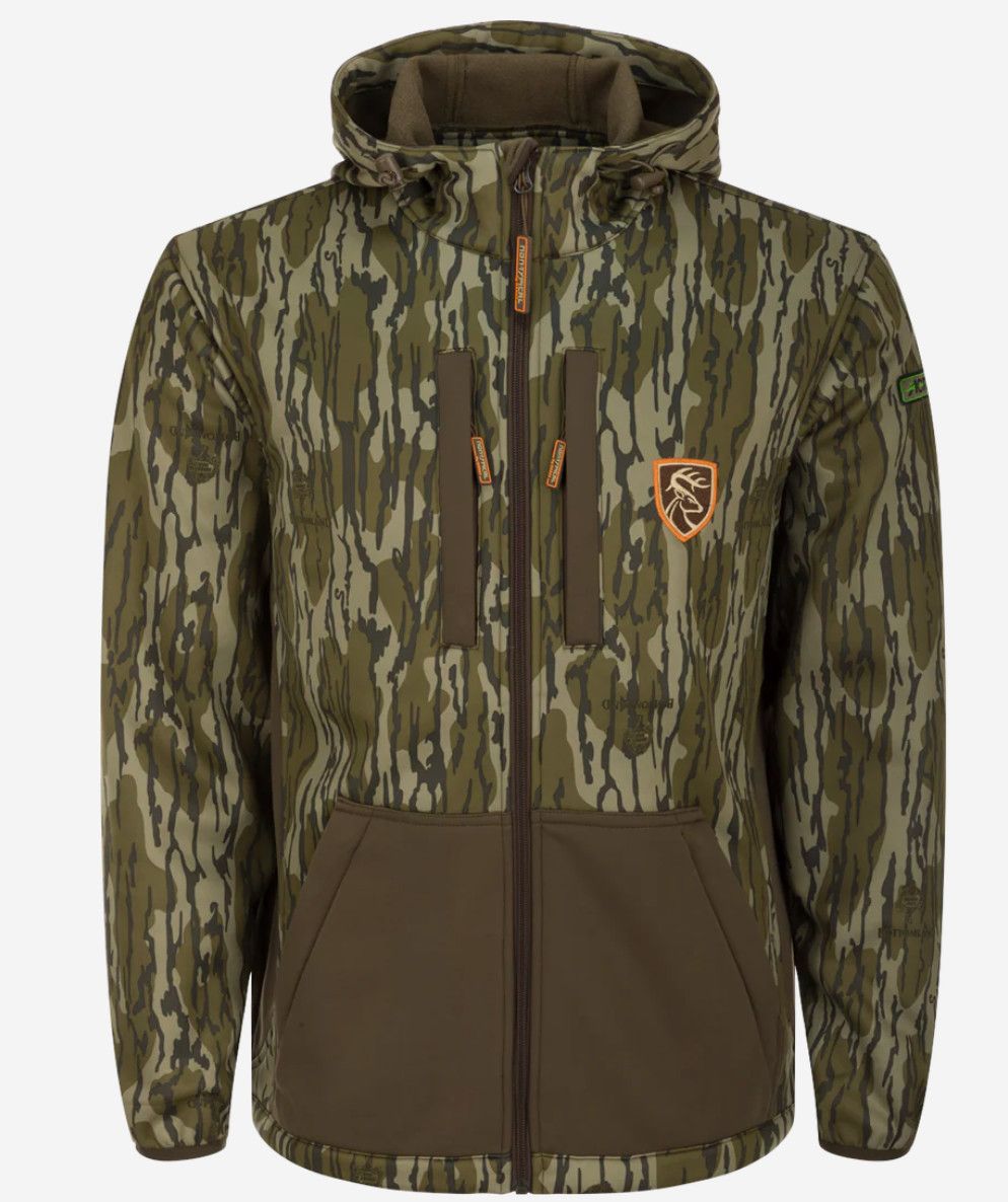 Non-Typical Endurance Full Zip Jacket With Hood OG Bottomland