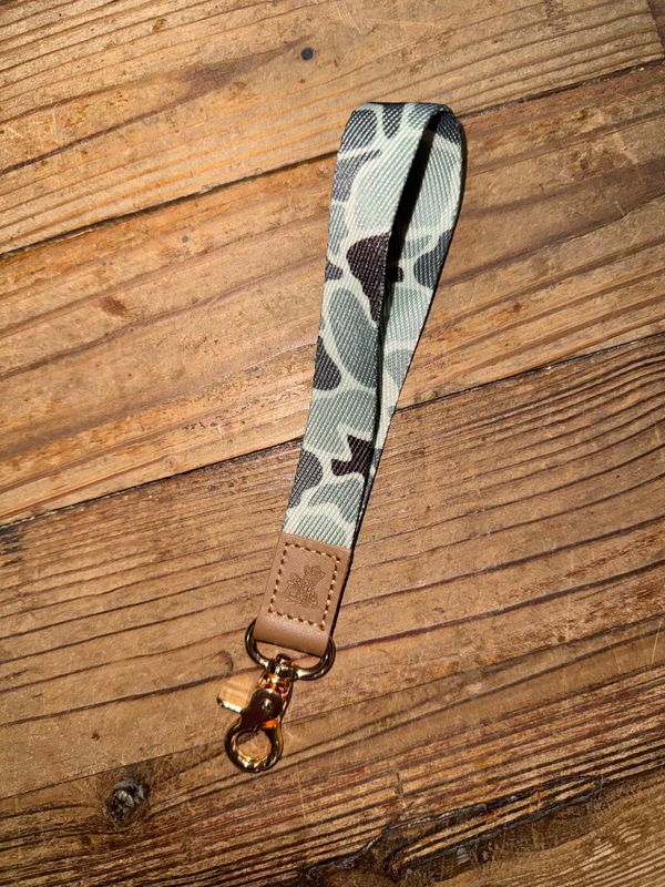 PGS Smoke Green Camo Wrist Lanyard