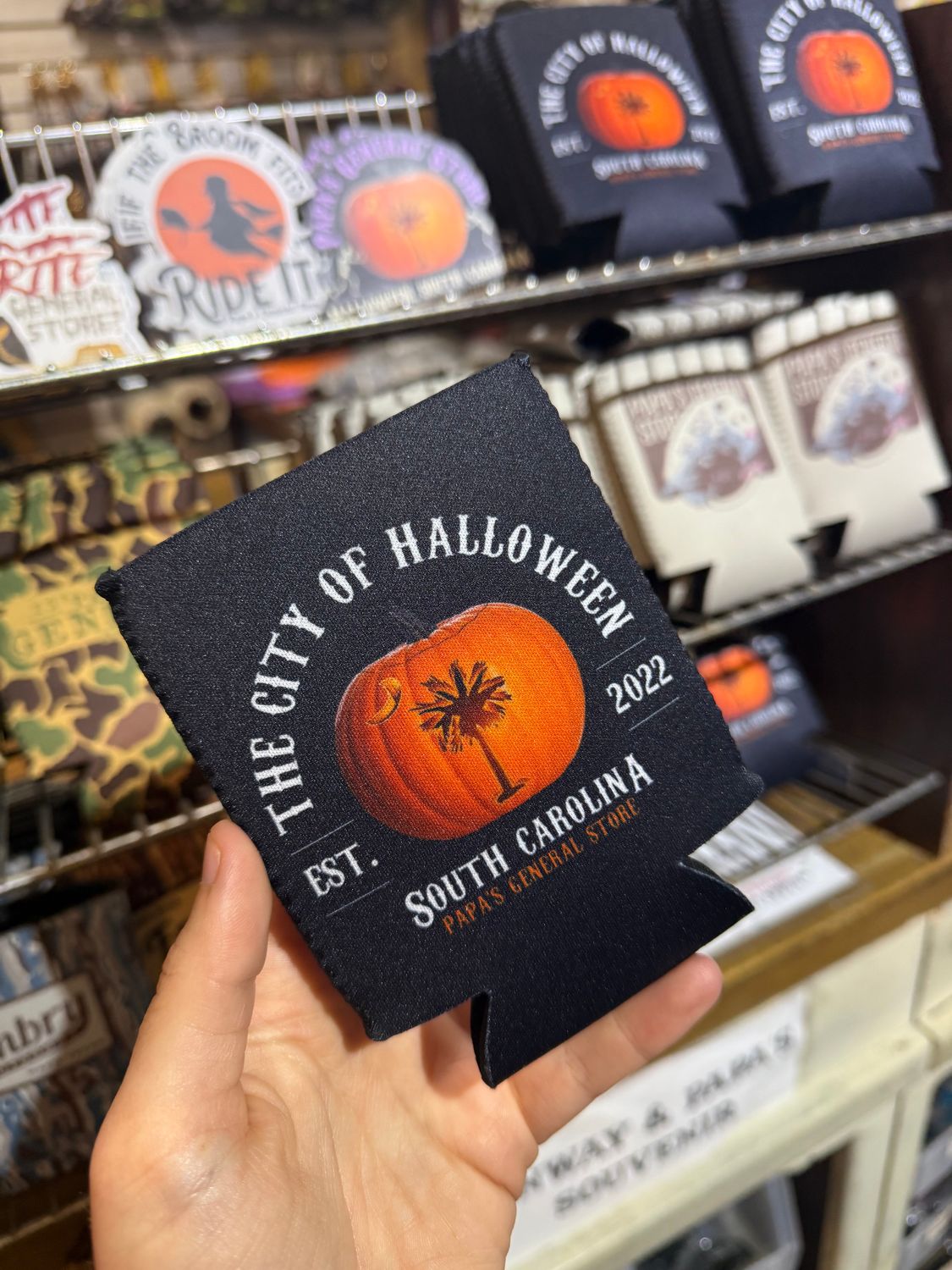 PGS City Of Halloween Coozie