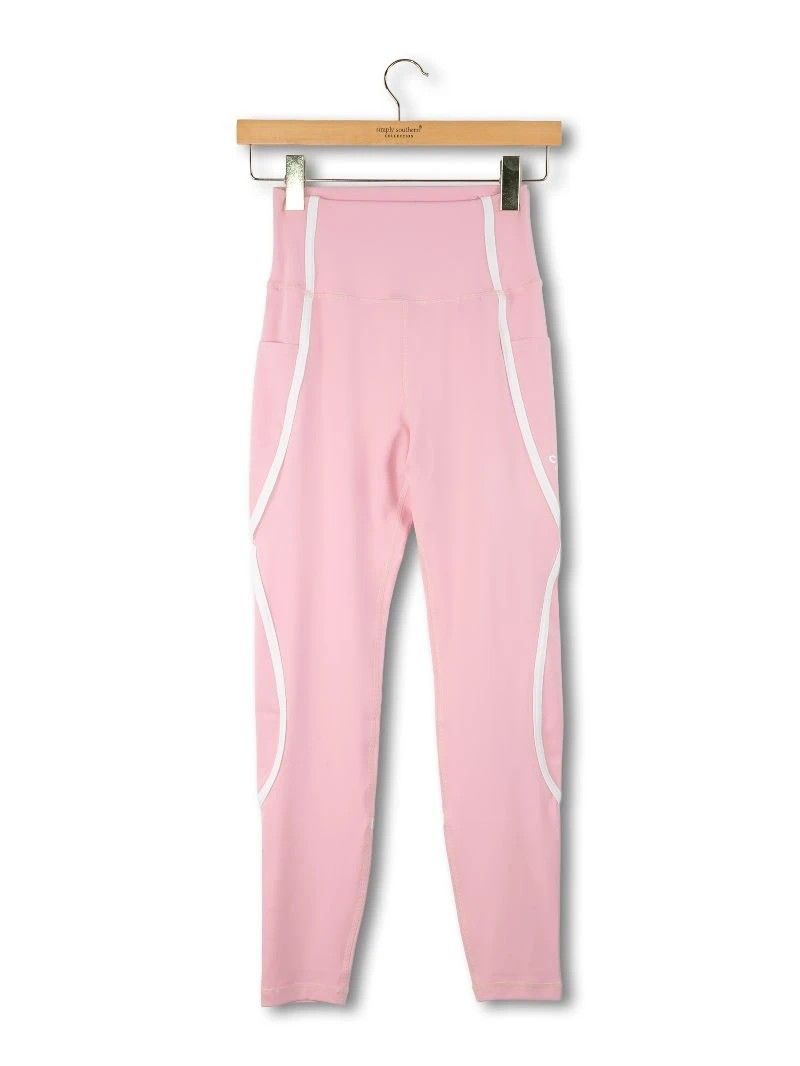 Simply Southern Seamed Legging Orchid