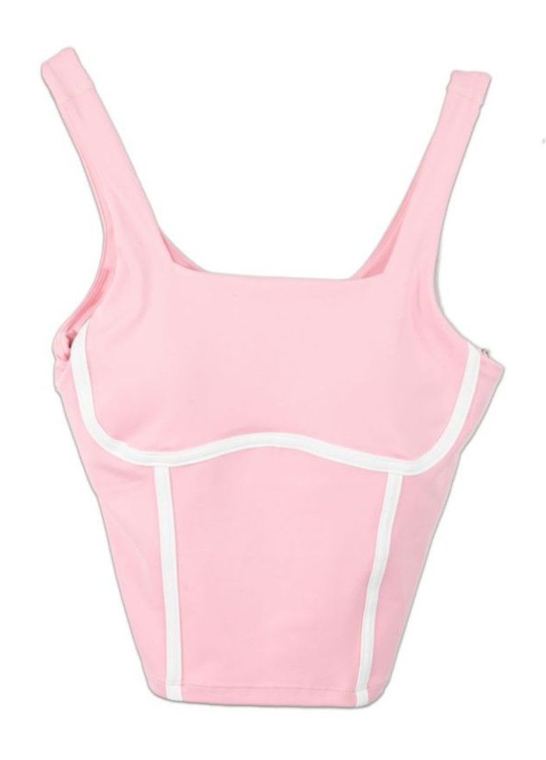 Simply Southern Sports Bra Seamed Orchid