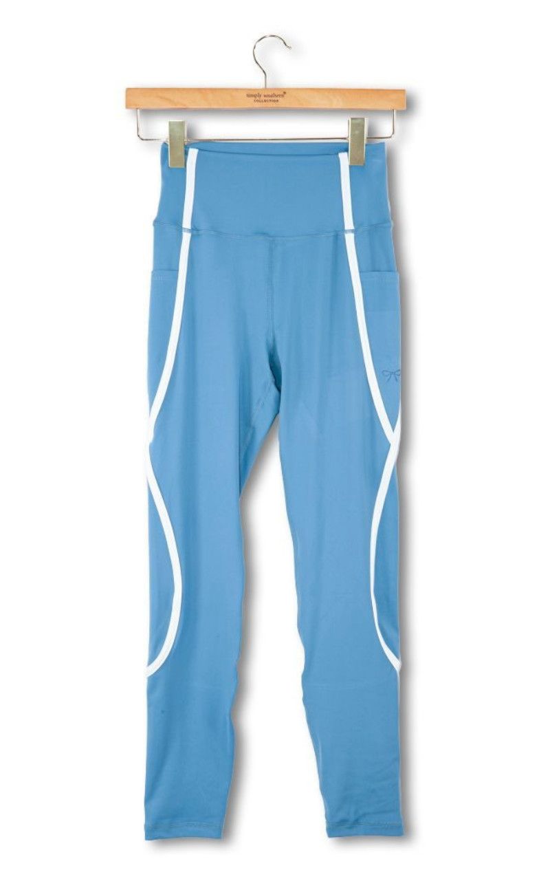 Simply Southern Legging Seamed Dark Blue