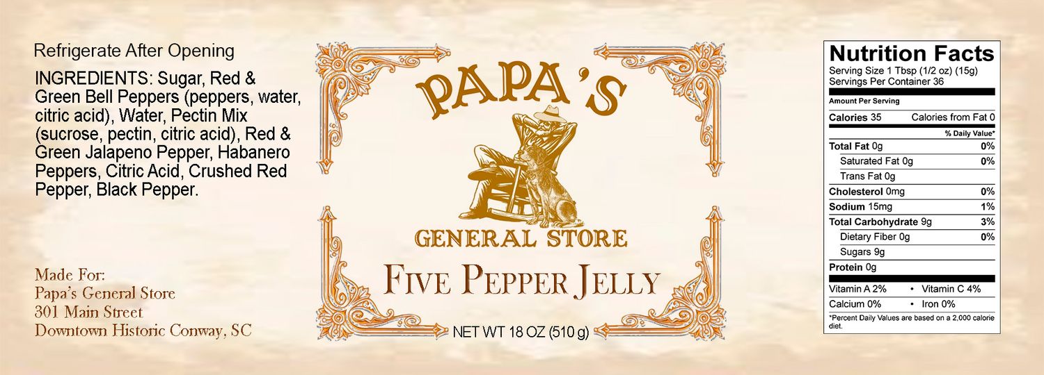 Five Pepper Jelly