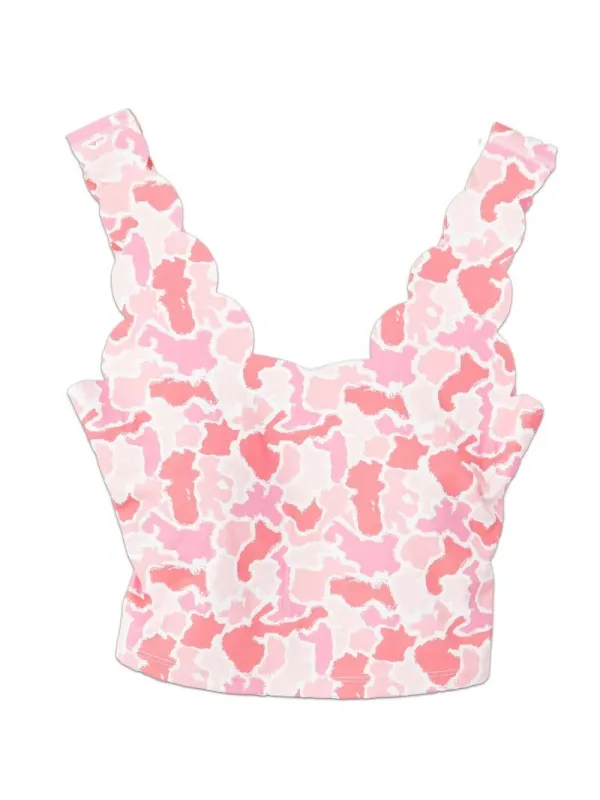 Simply Southern Scalloped Sports Bra