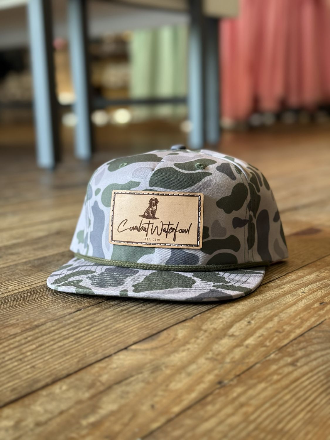 Lab Patch Grandpa Marsh Duck Camo Rope Hat