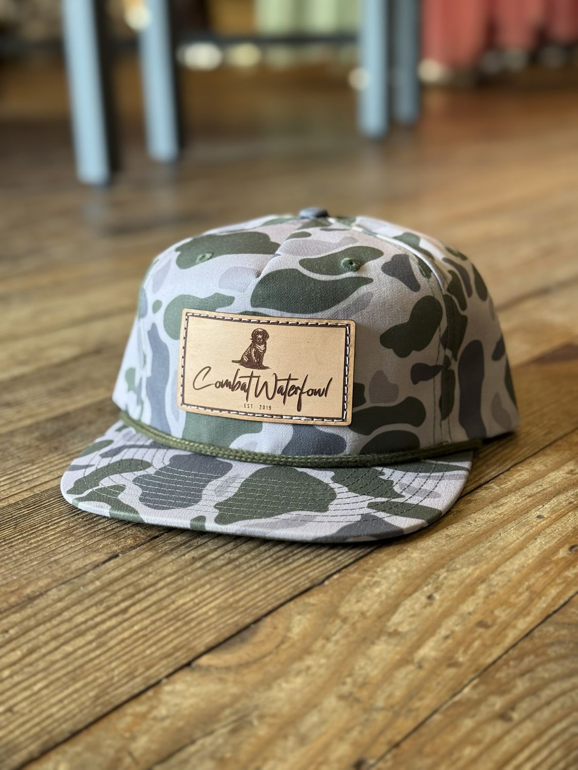 Lab Patch Grandpa Marsh Duck Camo Rope Hat