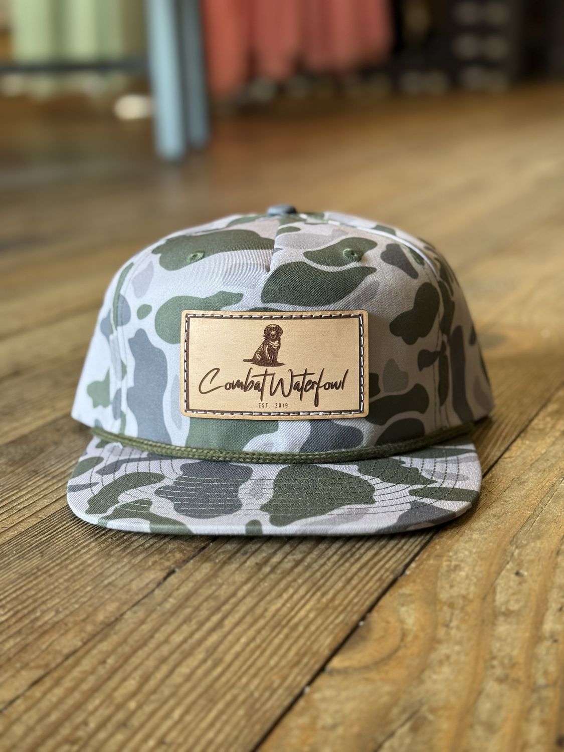 Lab Patch Grandpa Marsh Duck Camo Rope Hat