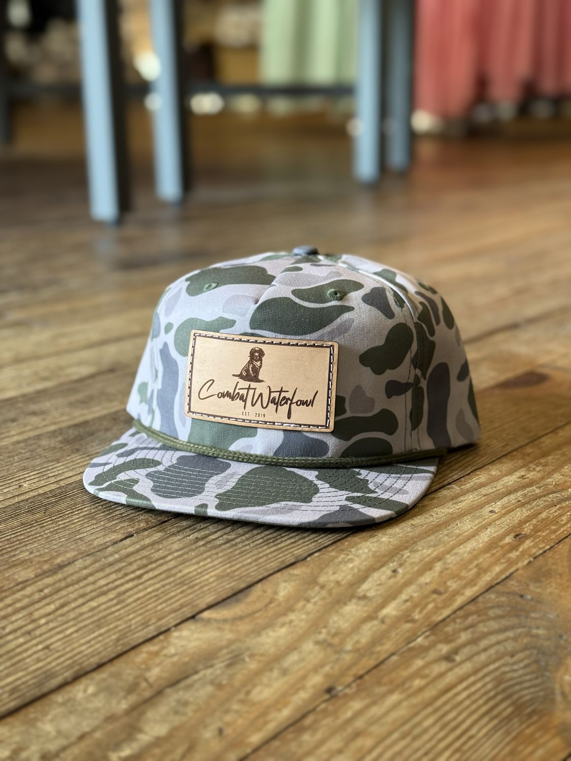 Lab Patch Grandpa Marsh Duck Camo Rope Hat