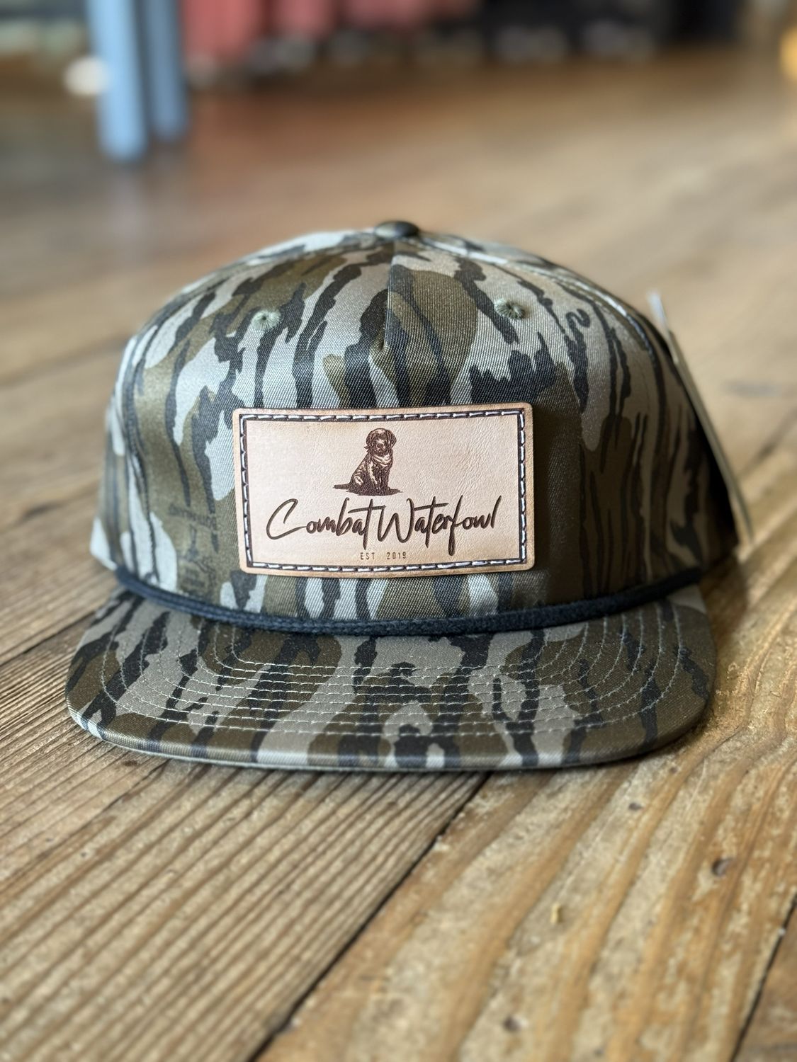Lab Patch Mossy Oak Bottomland Rope Hat