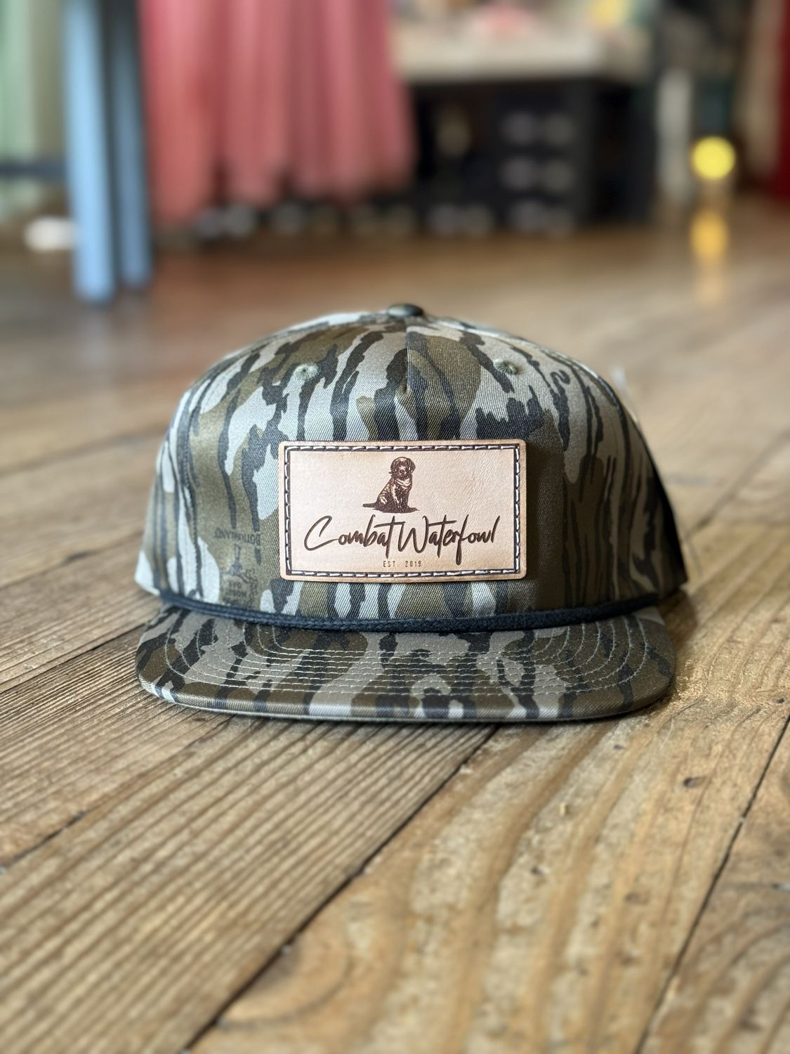 Lab Patch Mossy Oak Bottomland Rope Hat