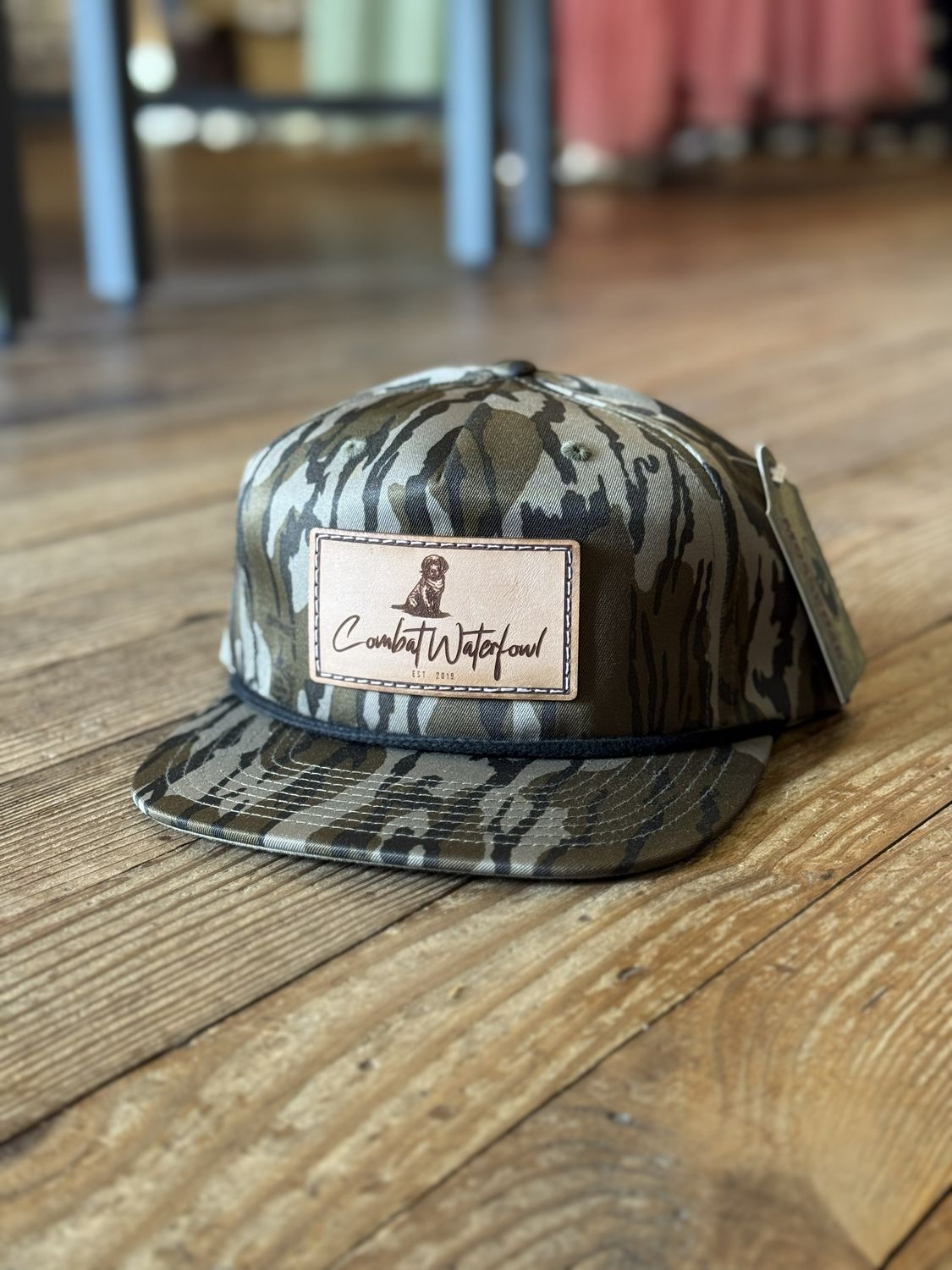Lab Patch Mossy Oak Bottomland Rope Hat