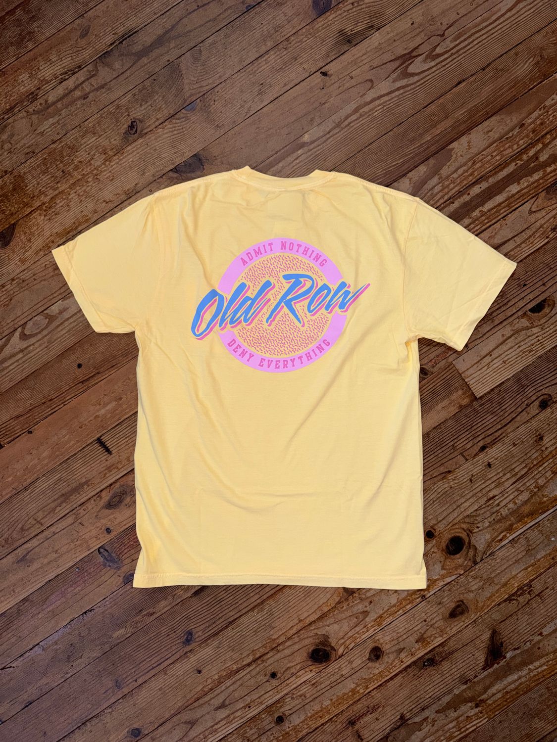 Circle Logo Pocket Tee Butter