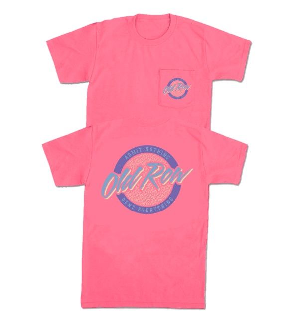 Circle Logo Pocket Tee Crunchberry