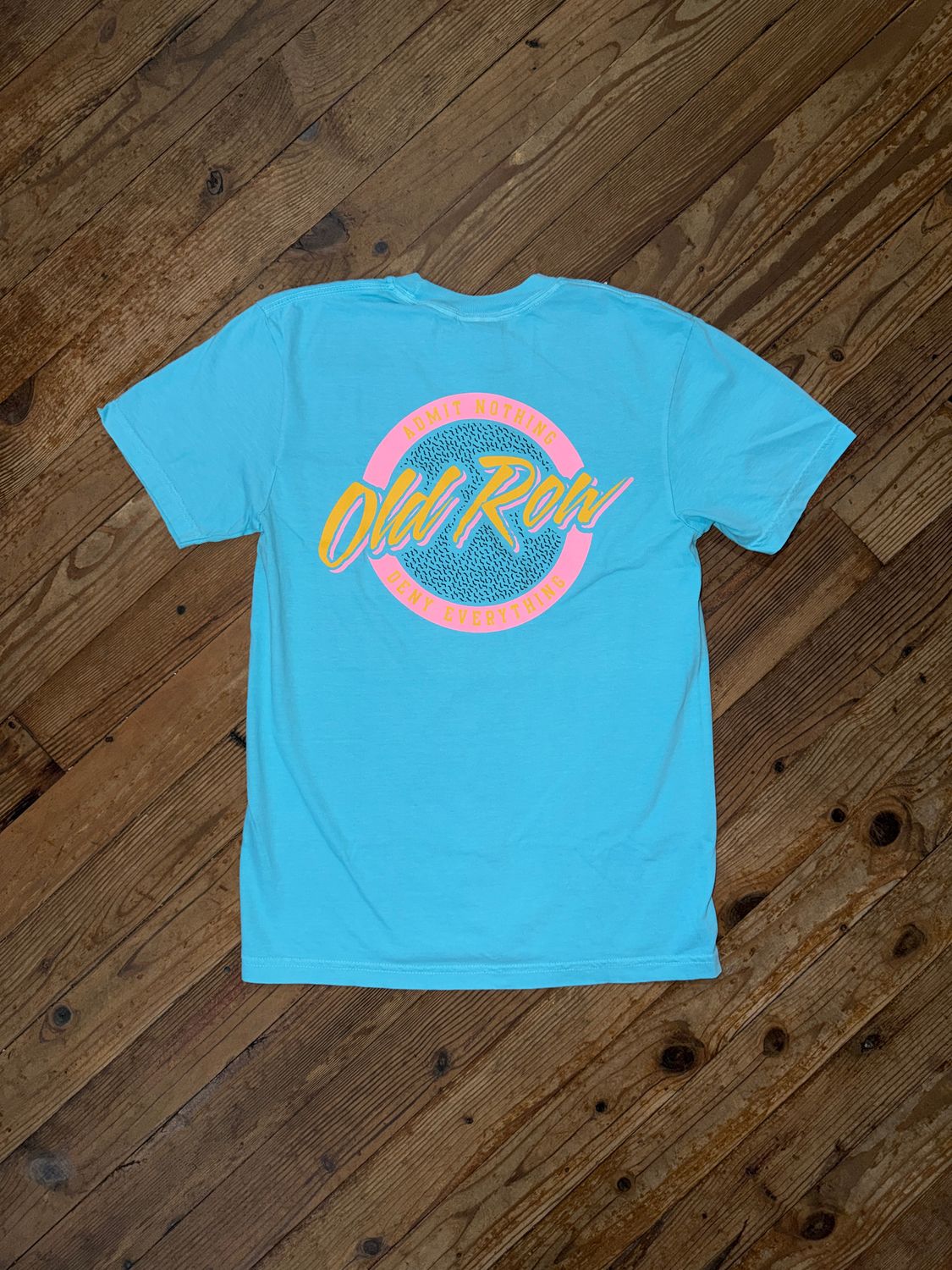 Circle Logo Pocket Tee Lagoon