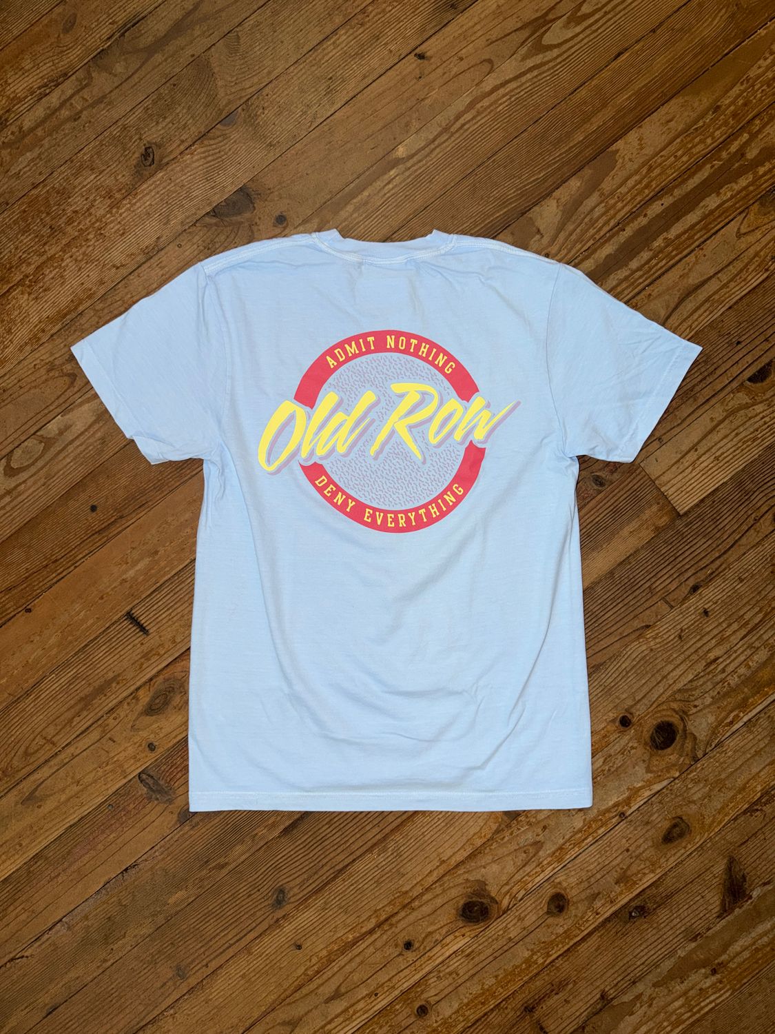 Circle Logo Pocket Tee Hydrangea