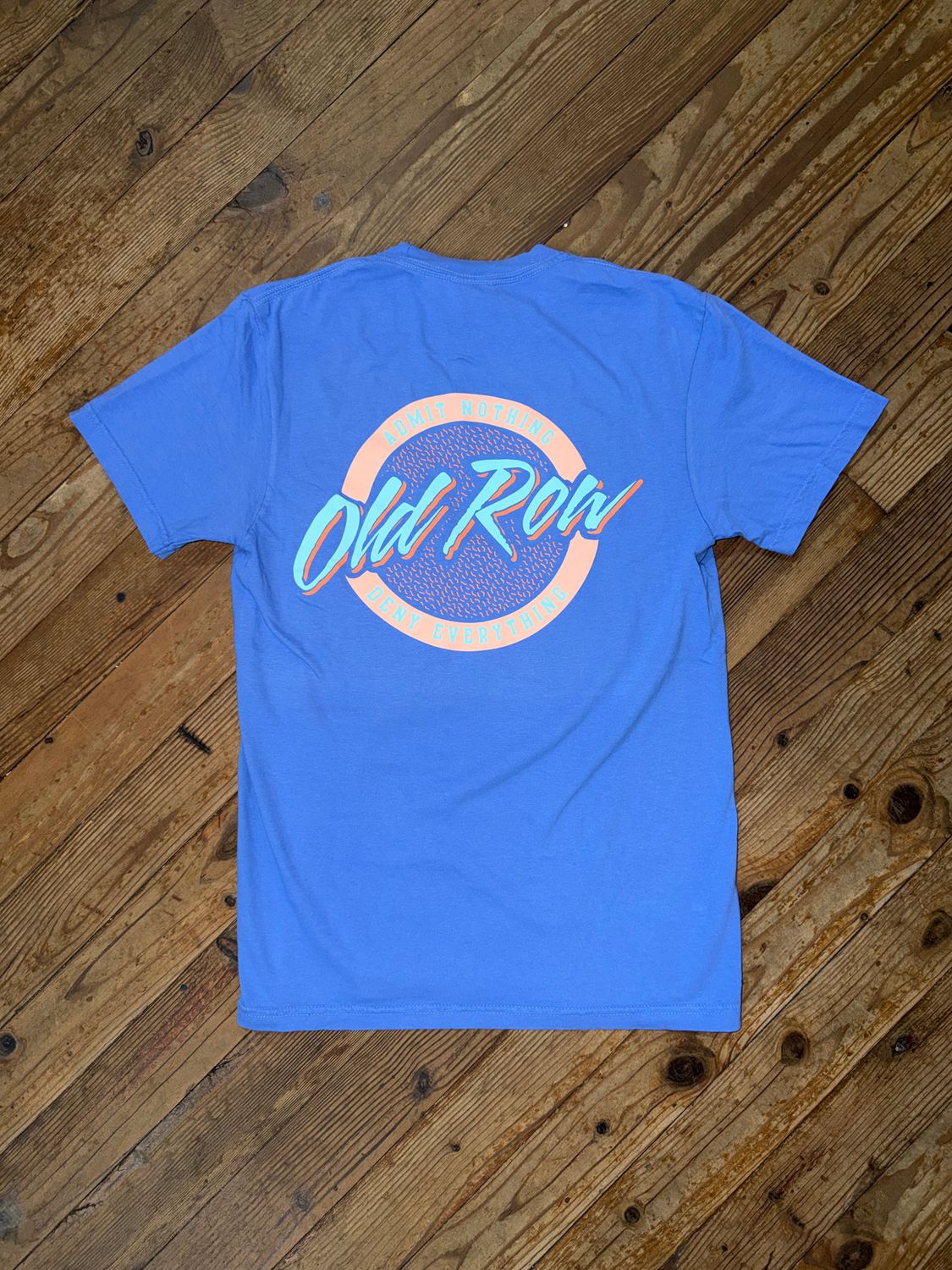 Circle Logo Pocket Tee Mystic Blue