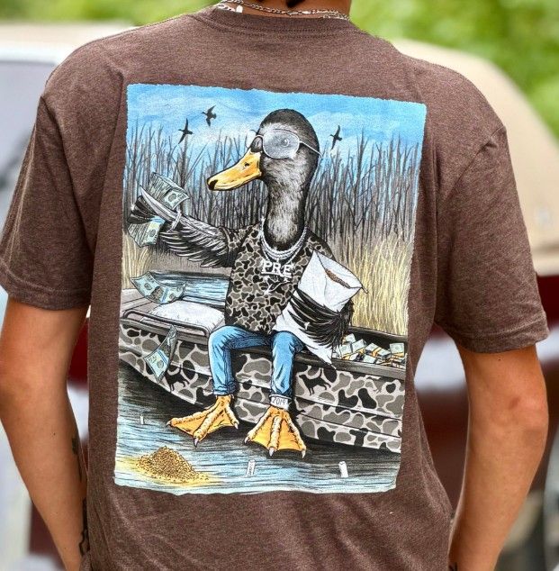 Deep Creek Dolph Brown Tee