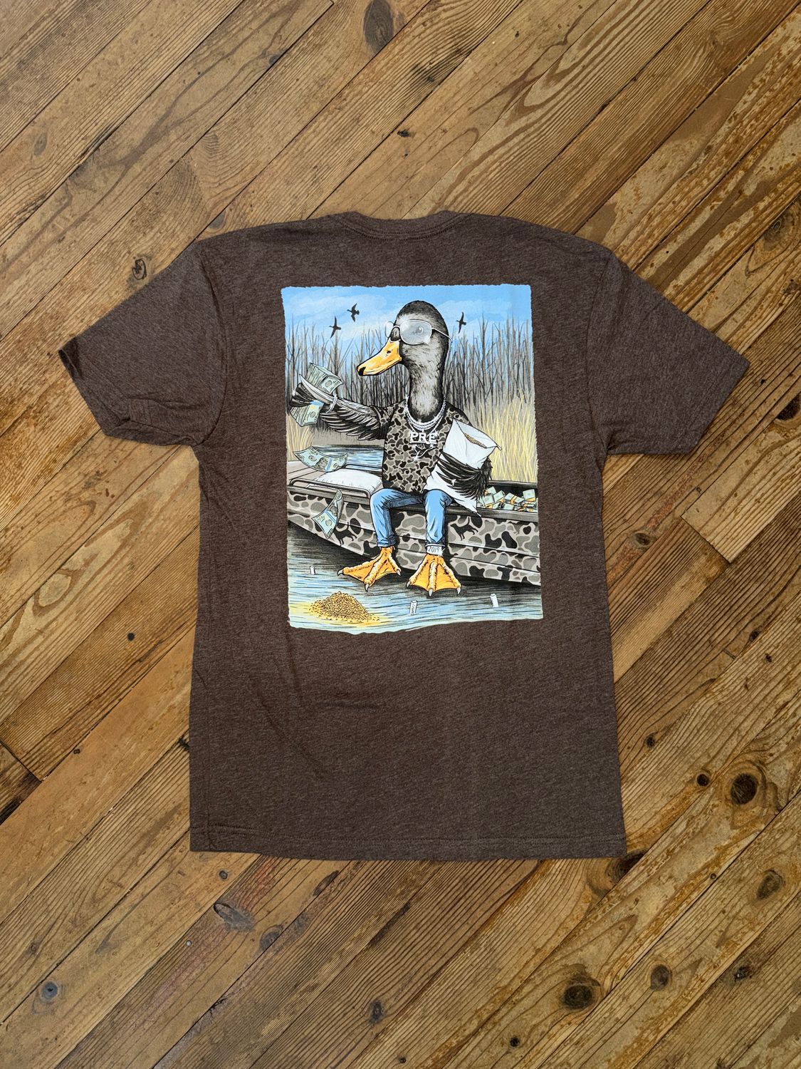 Deep Creek Dolph Brown Tee