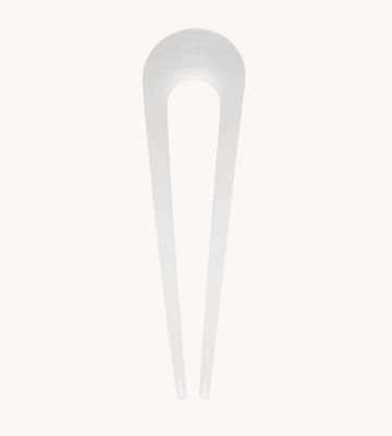 French Hair Pin Coconut White - One Size