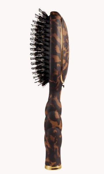 Boar Bristle Hair Brush - Tortoise - Full Size