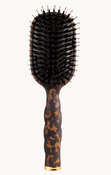 Boar Bristle Hair Brush - Tortoise - Full Size