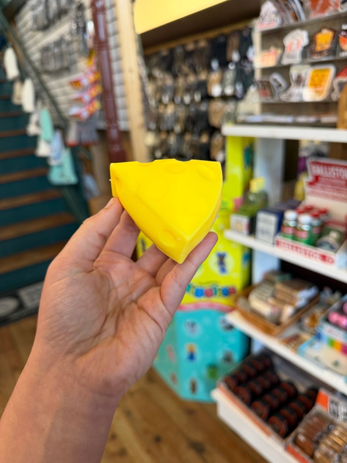 Baby Cheese Slice Triangle Squishy