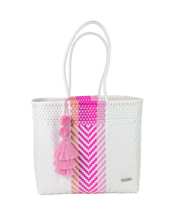 Valerosa Peachy Pink Playera Bag