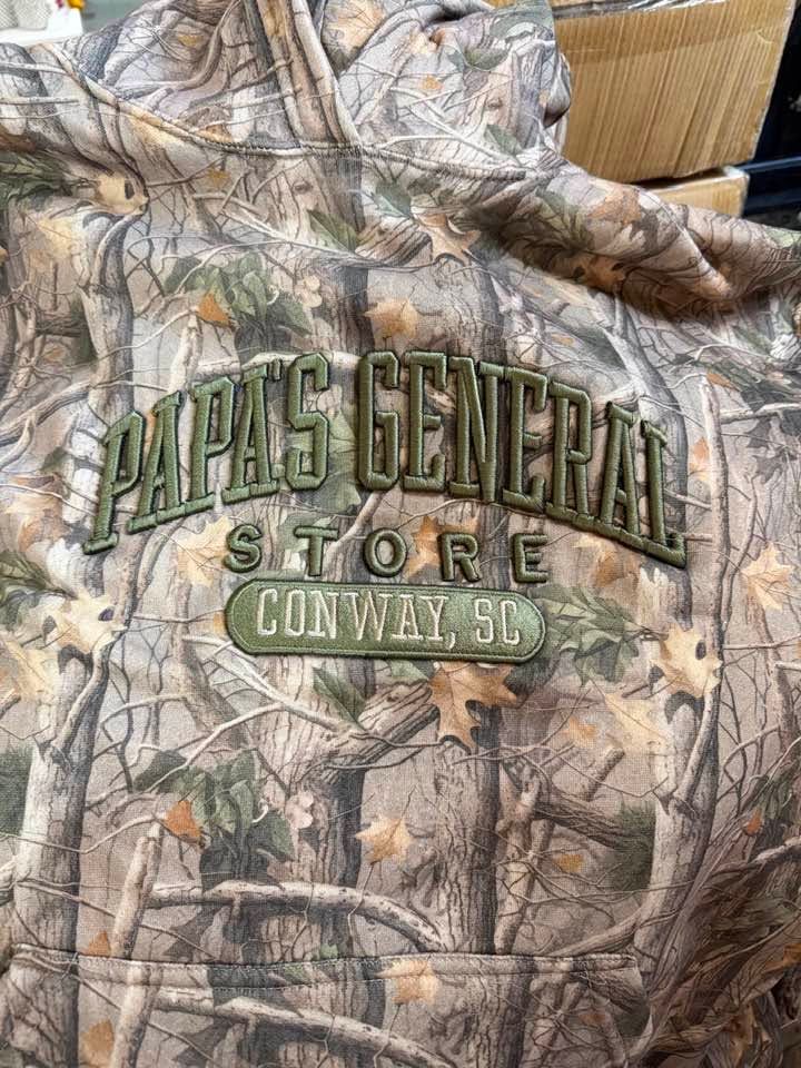 PGS Jungle Camo Puff Hoodie 
