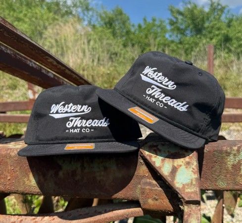 The OG Western Threads Black Rope Hat