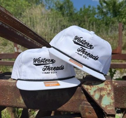 The OG Western Threads White Rope Hat