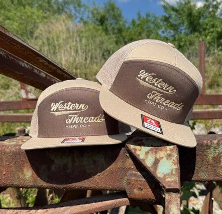 The OG WT Brown &amp; Khaki 7 Panel Hat