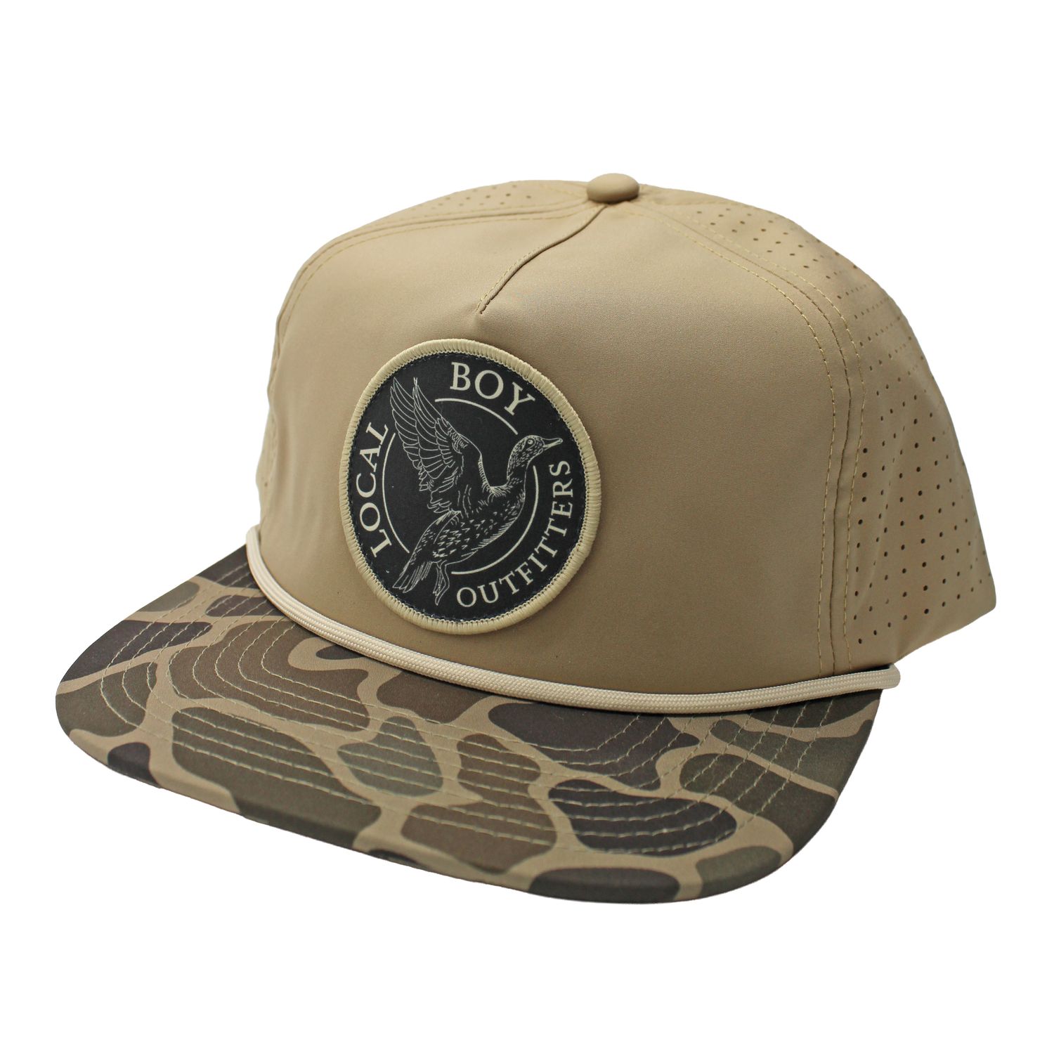 Ascent Patch Perf Rope Hat Khaki