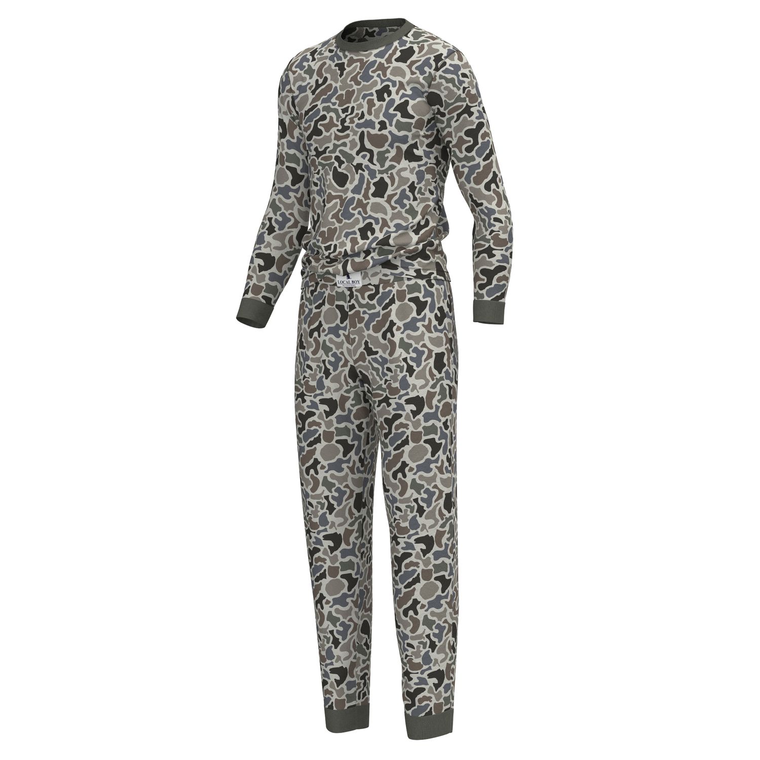 Toddler Rib Pajama Set Localflage 