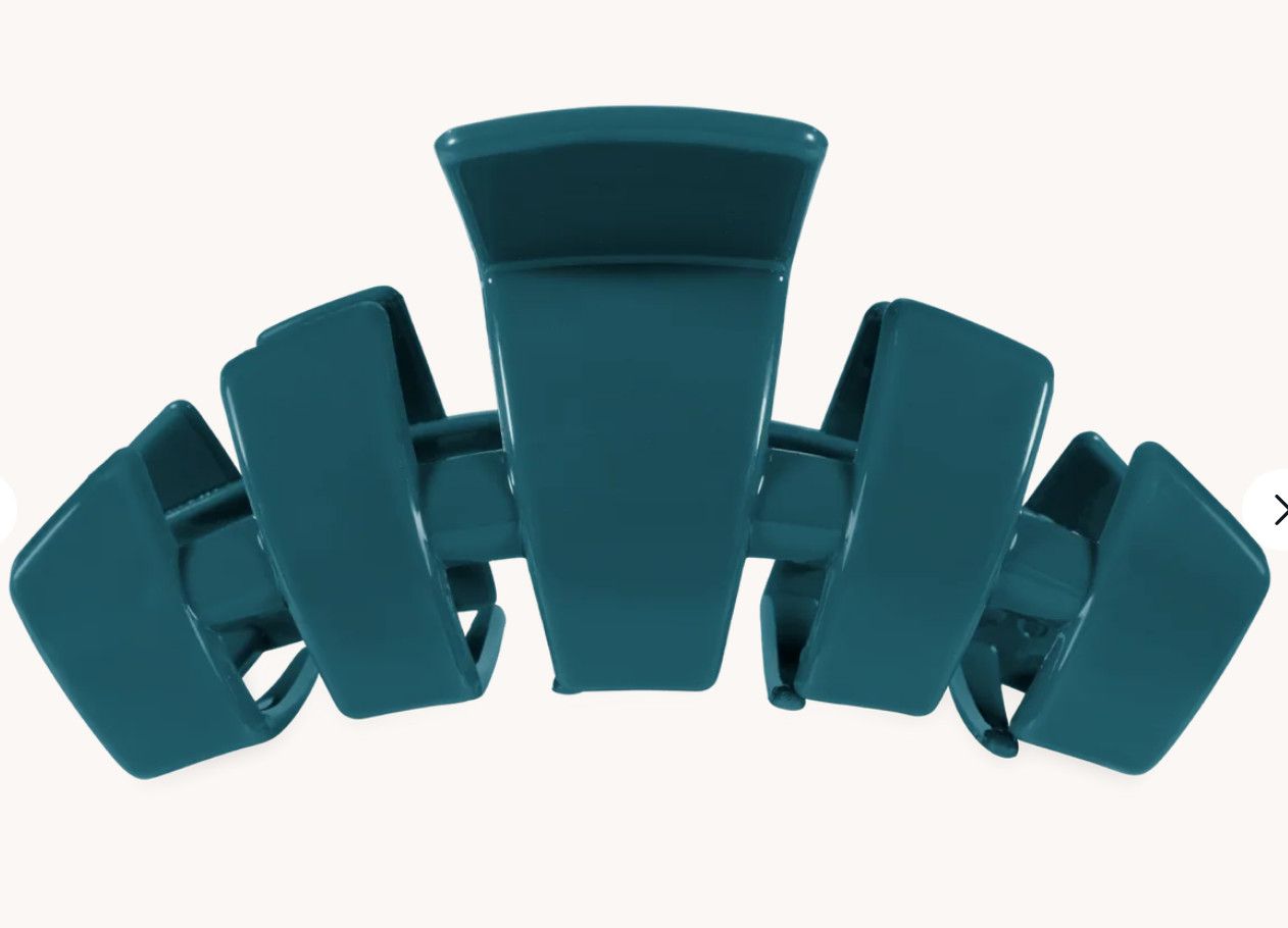 Classic Teal Claw Clip Large