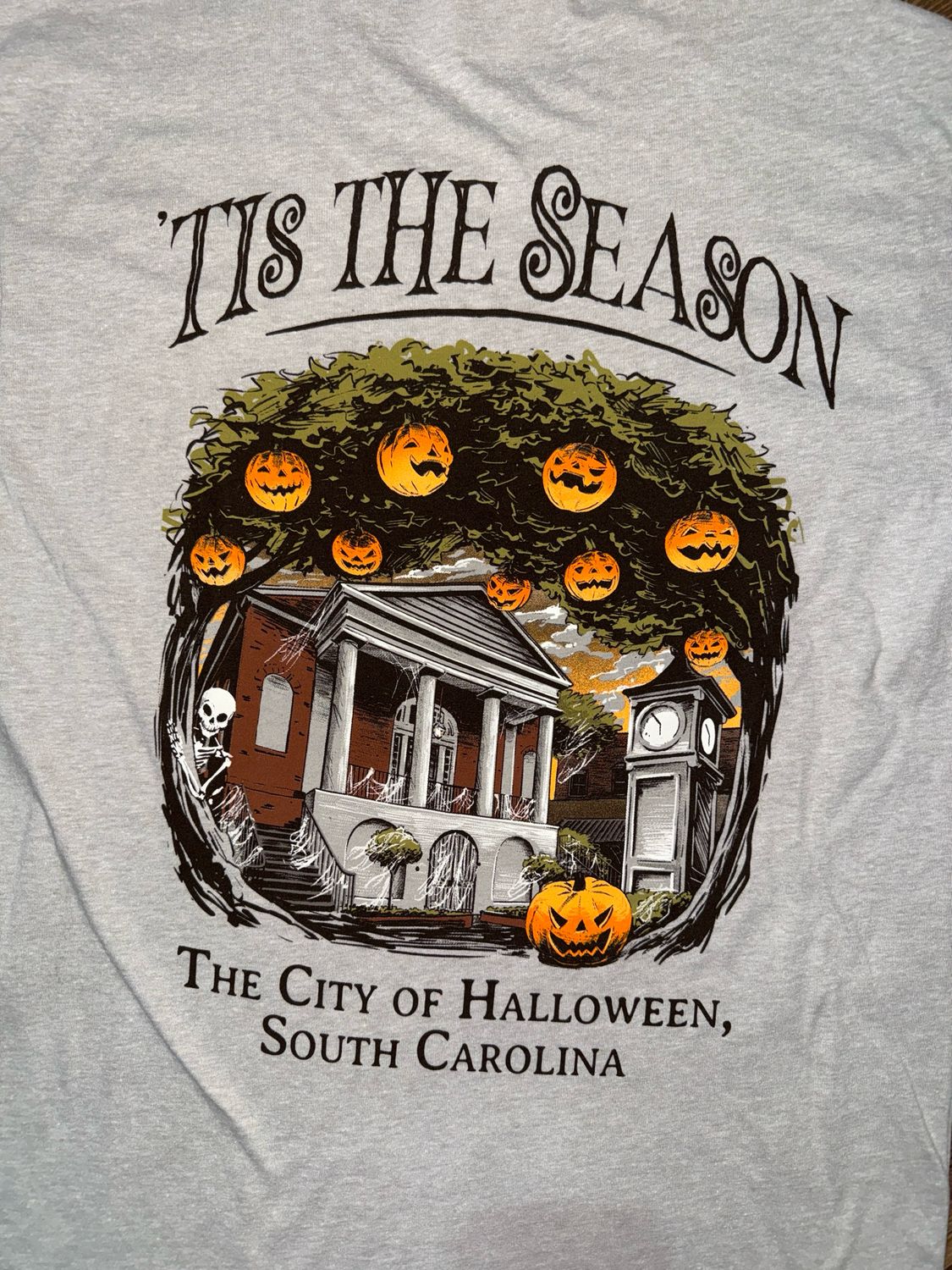 Tis The Season Halloween Adult Tee