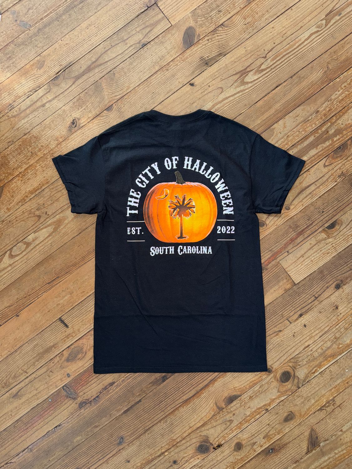Palmetto Pumpkin 2.0 Black Tee