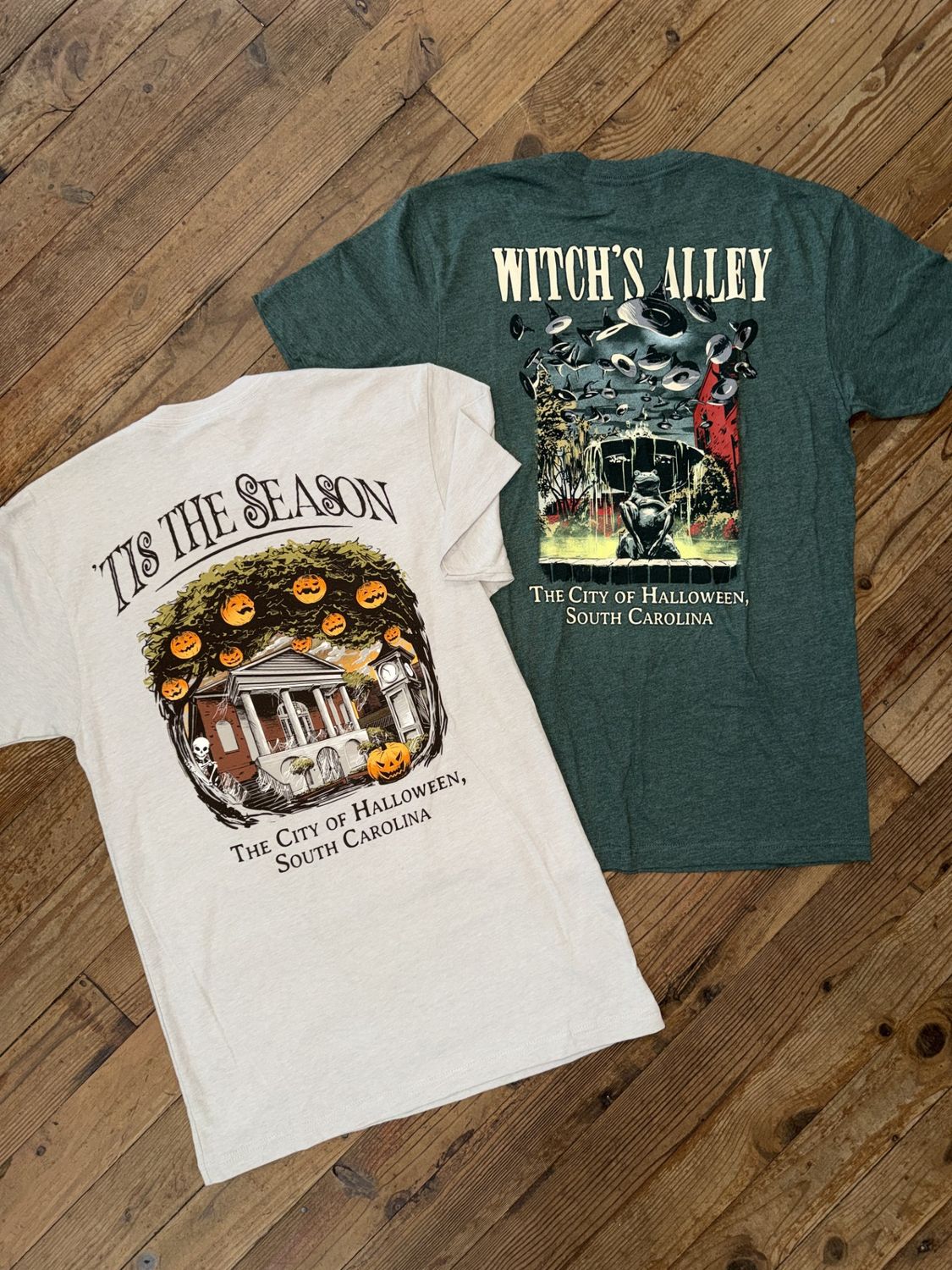 Witches Alley PGS Heather Forrest Green Tee