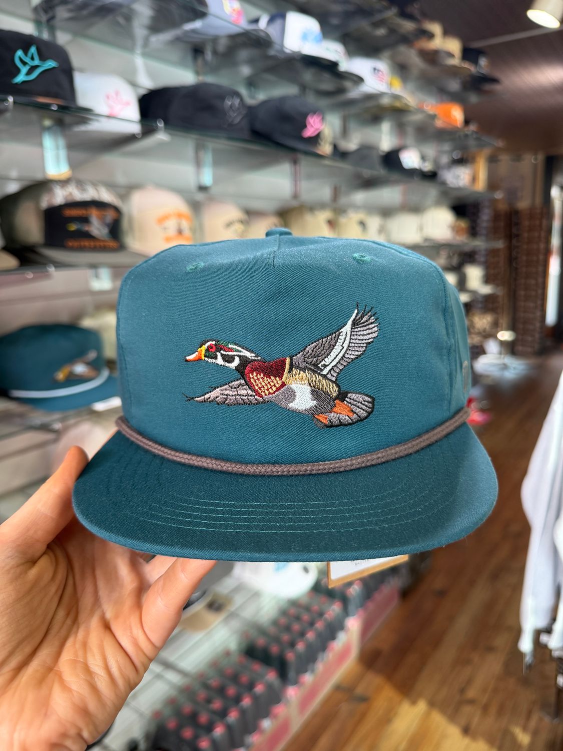 Duck Camp Grandpa Wood Duck Hat Cove