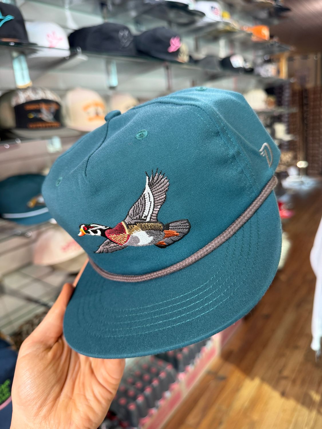 Duck Camp Grandpa Wood Duck Hat Cove