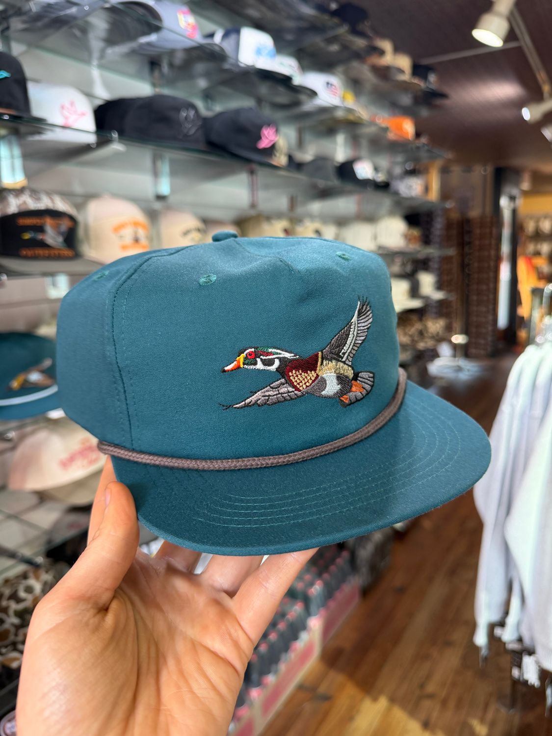 Duck Camp Grandpa Wood Duck Hat Cove