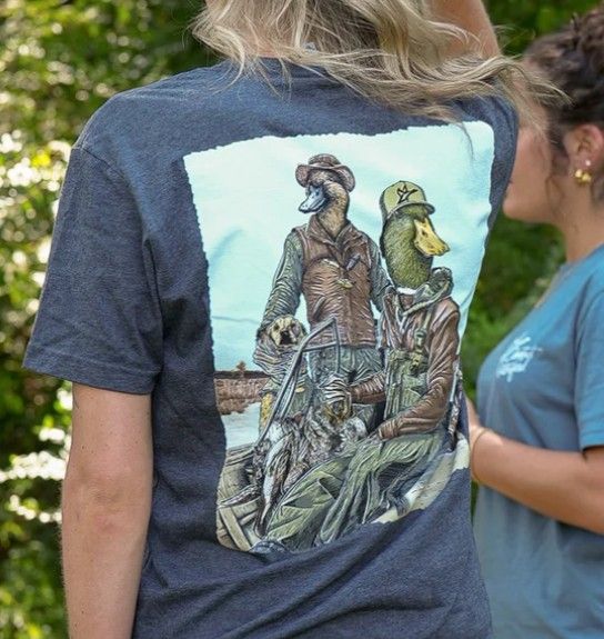 Riley Greenhead Charcoal Grey Tee