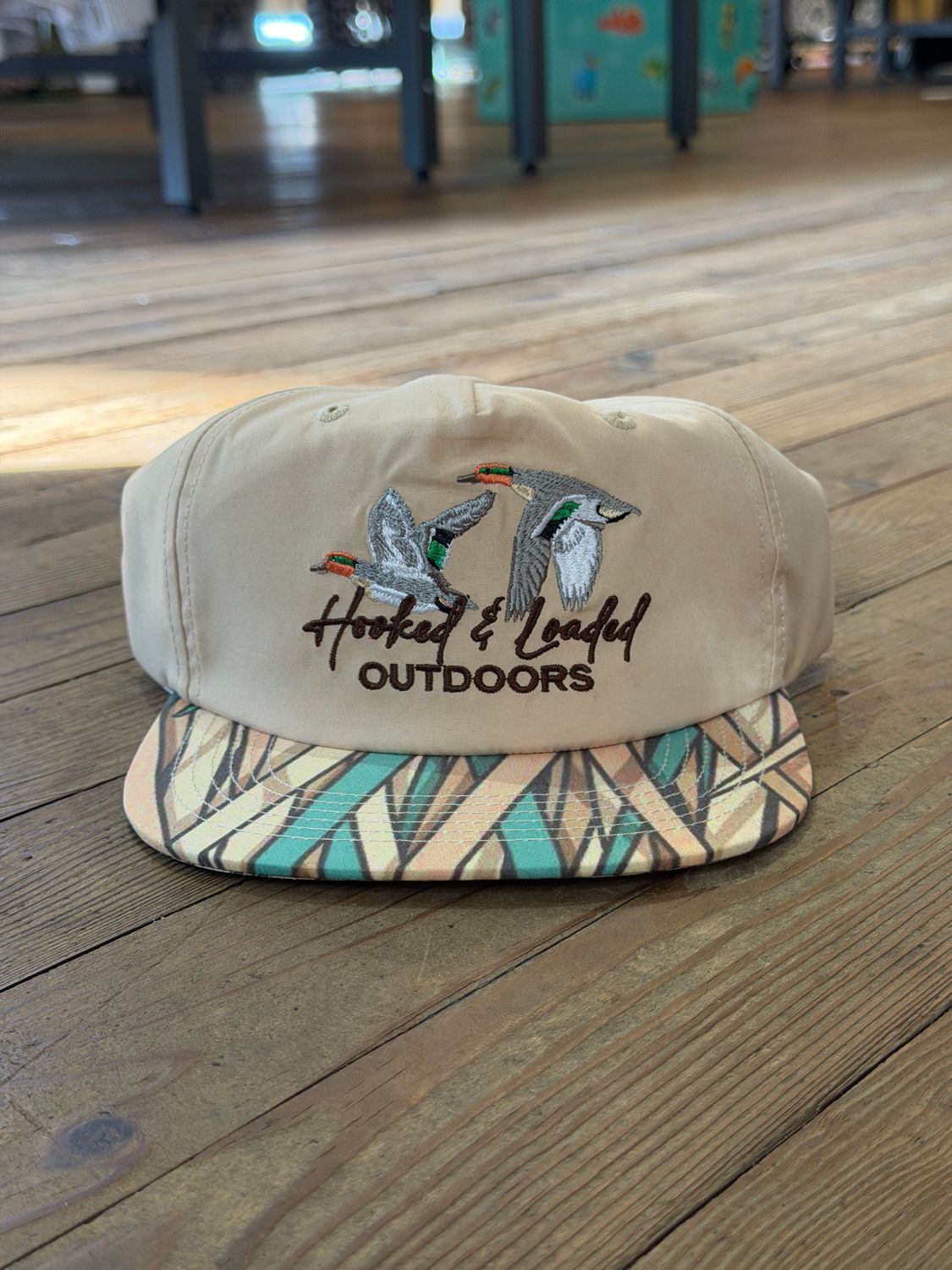 Greenwing Vintage Sawgrass/Khaki Snapback Hat