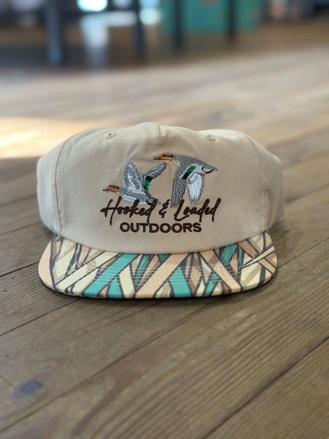 Greenwing Vintage Sawgrass/Khaki Snapback Hat