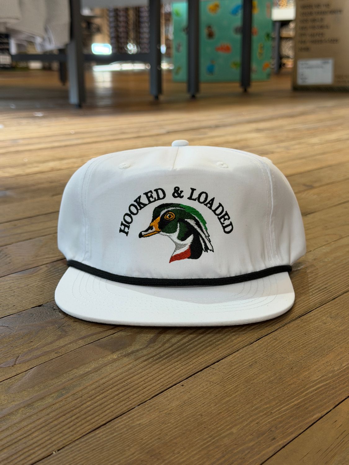 Woodie White Rope Hat