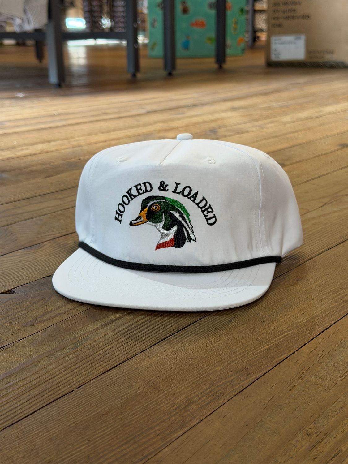 Woodie White Rope Hat